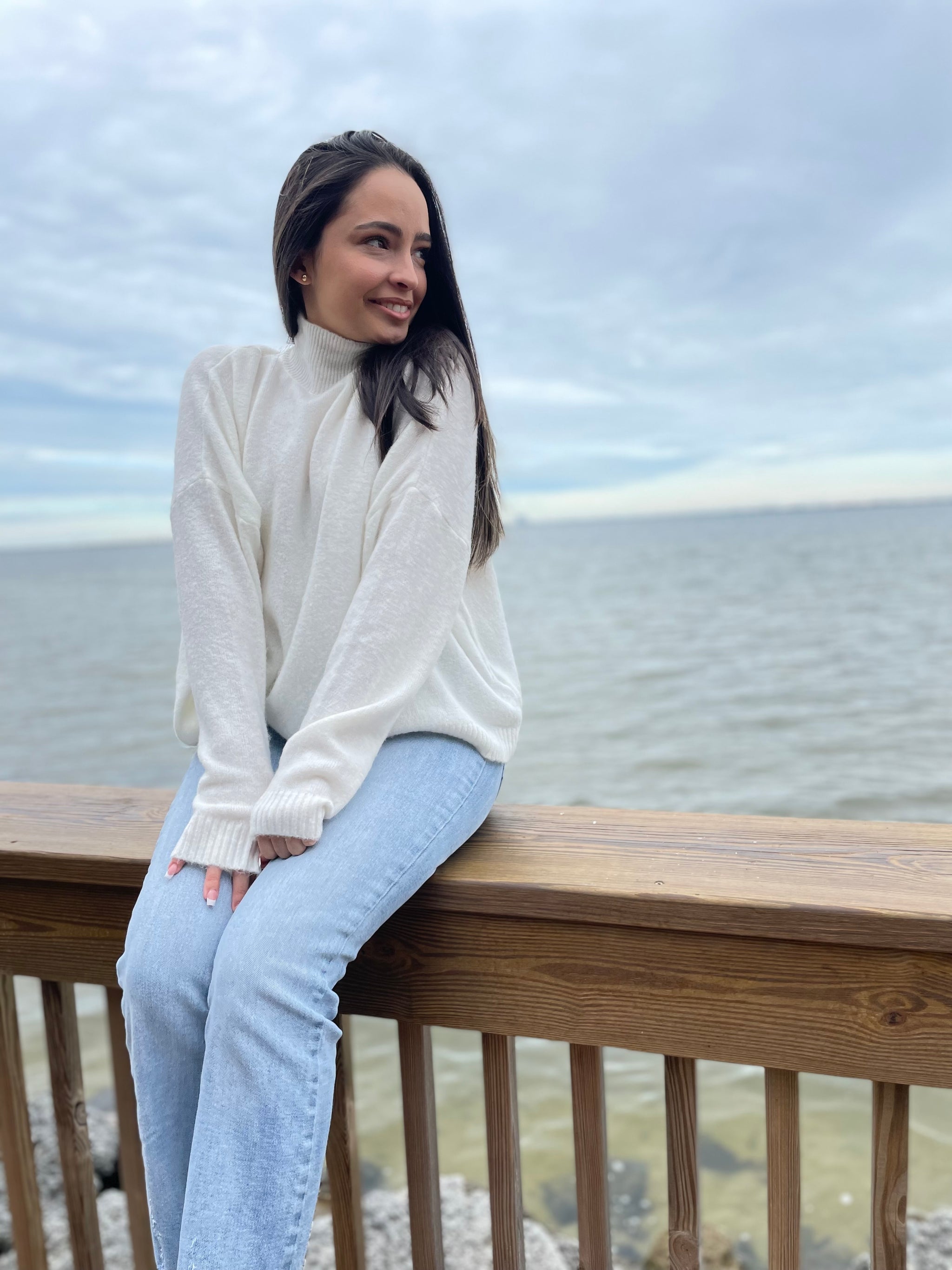 Lulu Sweater Top – Blossom & Bloom Boutique