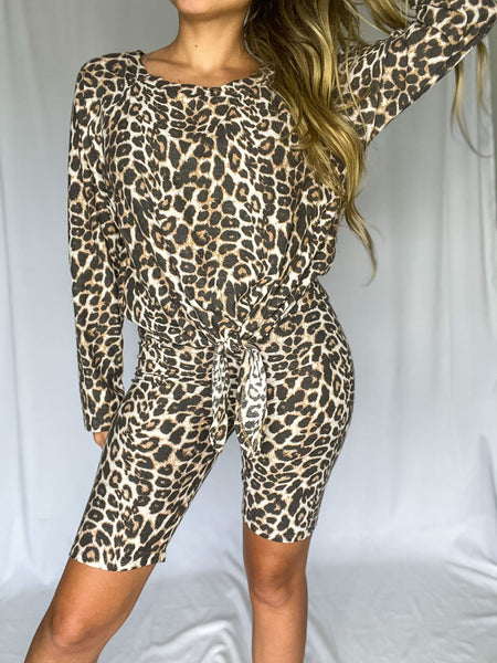 Savage Love Biker Set-Leopard