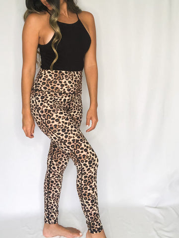 No Plans Today Leopard Leggings