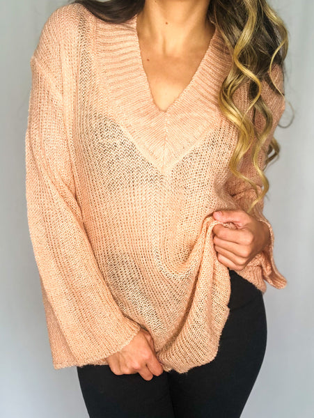 This Feeling Mauve Sweater