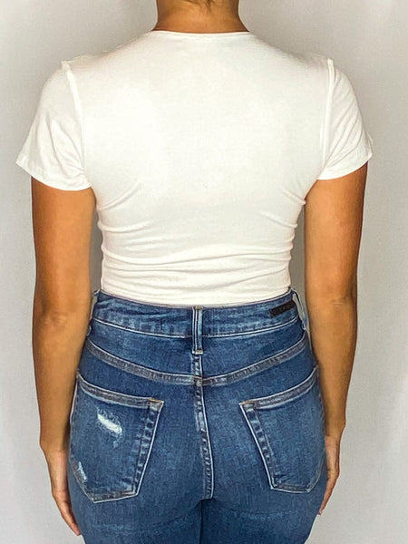 Sofia Bodysuit -White